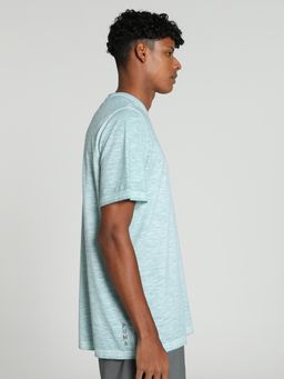 Puma - STUDIO FOUNDATION WASH Mens Blue T-Shirt