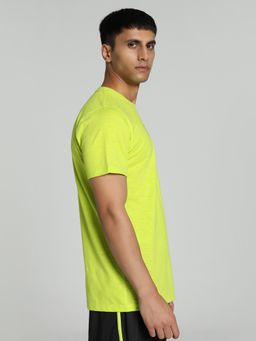 Puma - GRAPHICRUN Mens Green T-Shirt