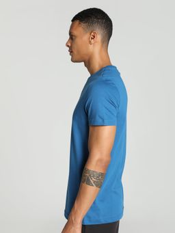 Puma - Sport Graphic Mens Blue T-Shirt