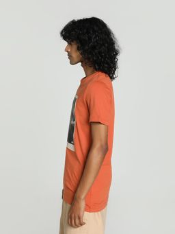 Puma - Sport III Mens Orange T-Shirt