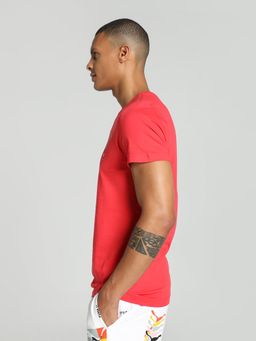 Puma - Camo Graphic Mens Red T-Shirt