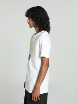 Puma - Classics Logo Mens White T-Shirt
