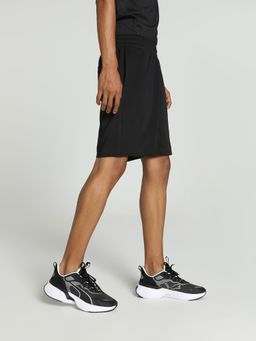 Puma - 8 Double Knit Graphic Mens Black Shorts