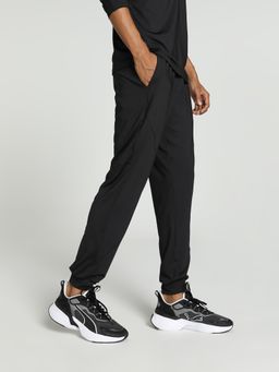 Puma - FIT Polyspan Mens Black Joggers