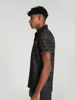 Puma - Ferrari Race Mens Black Polo T-Shirt