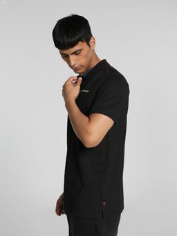 Puma - BMW MMS Jacquard Mens Black Polo T-Shirt