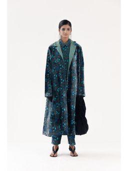 YAVI - Aylin Ethnic Jacket - Blue