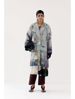 YAVI - Faith Ethnic Jacket - Grey