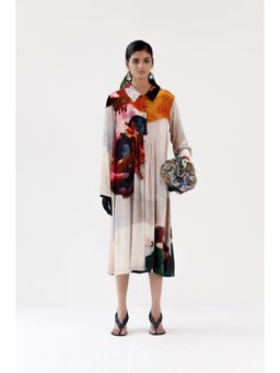 YAVI - Lara Midi Dress - Multi-Color