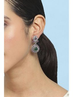 Biba - Women Multi-Color Brass Drop Earrings