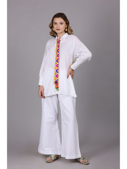 NAMAH BY PARUL MONGIA - White Co-Ord (Set of 2)