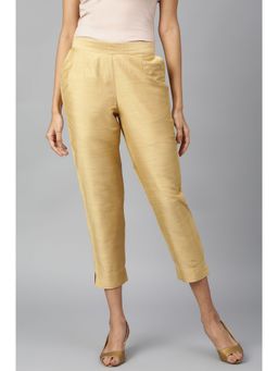 Aurelia - Gold Solid Trouser