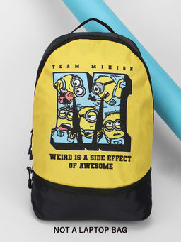 Bewakoof - X Official Minions Merchandise Unisex Printed Backpack (S)