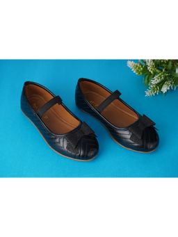 BOYZ N GALZ - Girls Black Embellished Ballerina