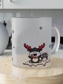 Indigifts - Xmas Gift Items for Friends To Infinity and Beyond Quotes Printed Frosted Mug,Drinking Mug