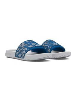 Under Armour - Navy Blue M Ignite Select Graphic Sliders