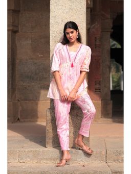 SADKE - Artisan Marble Embroidered Co-Ord Set