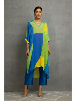 Kahani Lush - Blue Kurta & Pant (Set of 2)