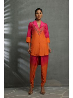 Kahani Lush - Ombre Orange Co-Ord (Set of 2)