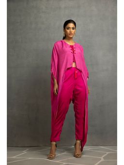 Kahani Lush - Pink Kaftan & Pant (Set of 2)