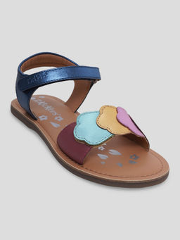 Kickers - Girls Kick Dynastar Metallic Multi-Color Sandals