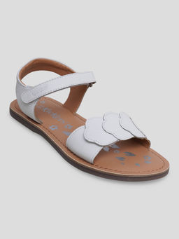 Kickers - Girls Kick Dynastar White Sandals