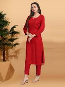 Red color option, Sold out, Currently selected