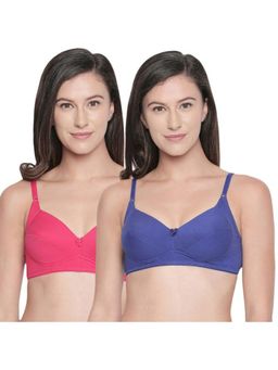 Bodycare - Perfect Coverage Padded Bra-Pack Of 2 - Multi-Color