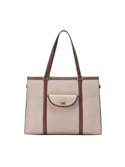 Lino Perros - Monroe Adira Beige Tote Bag