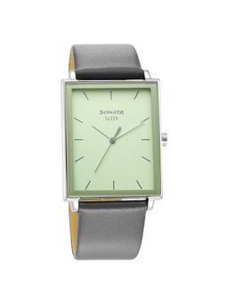 Sonata - Rectangular Dial Analog Watch for Men_7148SL01