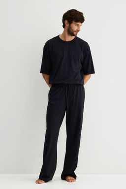H&M - Men Blue Jersey Pyjamas T-Shirt