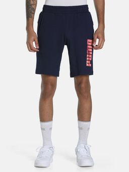 Puma - Graphic Men Blue Shorts