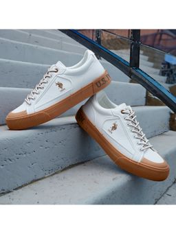 U.S. POLO ASSN. - RUBEN 3.0 White Stylish Casual Sneakers for Men