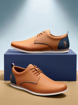 U.S. POLO ASSN. - Men DARRYL 3.0 Tan Derbies