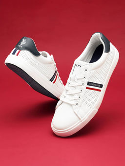 U.S. POLO ASSN. - Men CAPRON 4.0 White Sneakers