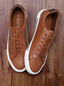 U.S. POLO ASSN. - Men PADRY 3.0 Brown Sneakers