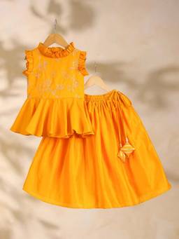 CASA NINOS - Rose Blush Tassel Kurti With Palazzo