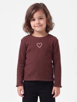 max - Girls Embroidered T-Shirt