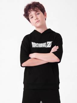 max - Boys Dragon Ball Z Printed Hooded T-Shirt