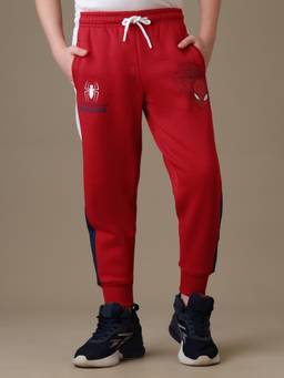 Kidsville - Official Marvel Spider-Man Graphic Printed Joggers Sweatpants