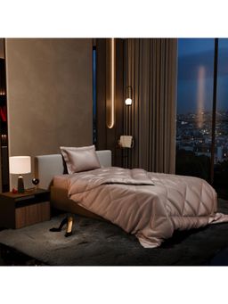 Stoa Paris - Date Night Beige Satin Single Comforter