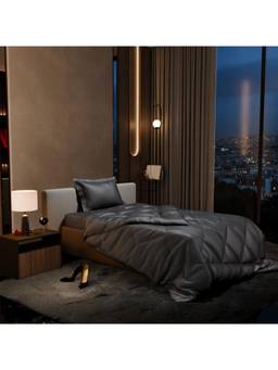 Stoa Paris - Date Night Twilight Embrace Satin Single Comforter