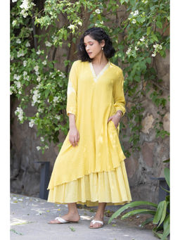 Karuna Khaitan - Dhvani Yellow Dress