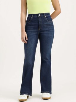 United Colors of Benetton - Bootcut Regular Fit High Rise Solid Jeans