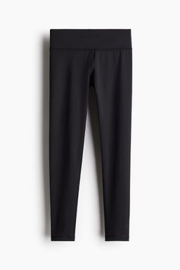 H&M - Girls Black Sports Leggings With Drymove