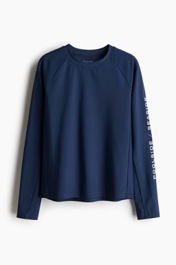 H&M - Boys Blue Sports Swim Top With Lycraa