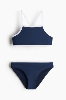 H&M - Girls Blue Sports Bikini With Lycraa