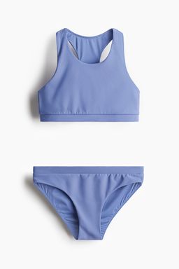 H&M - Girls Blue Sports Bikini With Lycraa