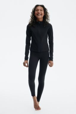 H&M - Girls Black Sports Leggings With Softmove