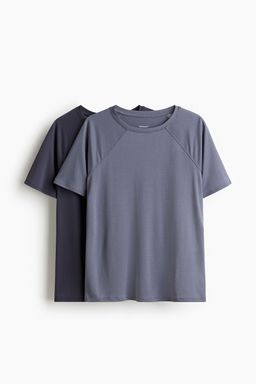 H&M - Girls 2-Pack Sports T-Shirts With Drymove